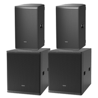 Audiocenter COMAUD015 CA Jam Pack 12 & Sub Active 3-Way Combo System - 
