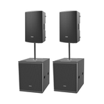 Audiocenter COMAUD016 CA Jam Pack 15 & Sub Active 3-Way Combo System - 
