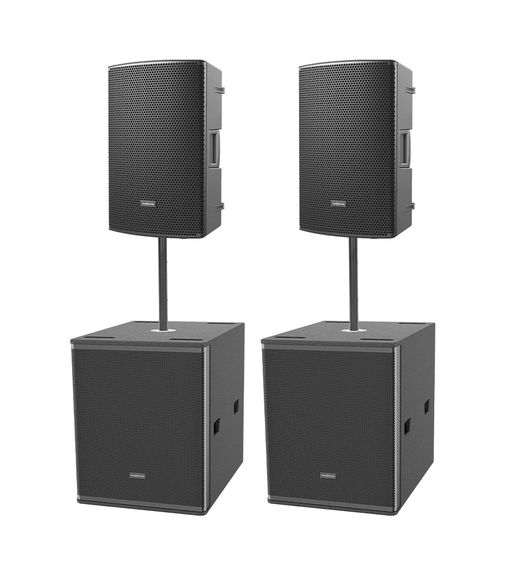Audiocenter COMAUD016 CA Jam Pack 15 & Sub Active 3-Way Combo System - 
