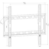 AV Link 129.541AV Fixed TV Wall Mount Bracket (26