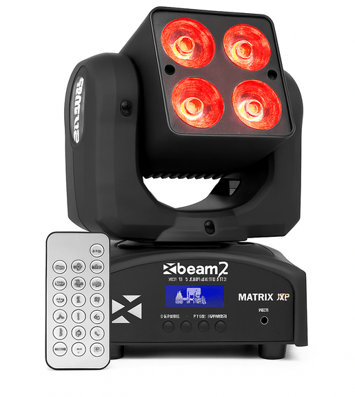 Beamz 150.312b Moving Head Led Matrix22 4 X 10w RGBW LED DMX - 