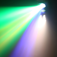 Beamz 150.537b Strobe Light With SCAN200ST 5 X 3W RGBAW 6 DMX IRC - 