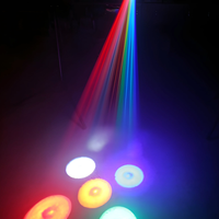 Beamz 150.537b Strobe Light With SCAN200ST 5 X 3W RGBAW 6 DMX IRC - 