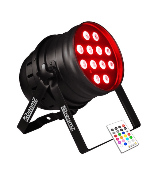 BeamZ 151.232B LED PAR64 Can | 12 x 10W Quad - Color RGBW LED with IR & DMX - 