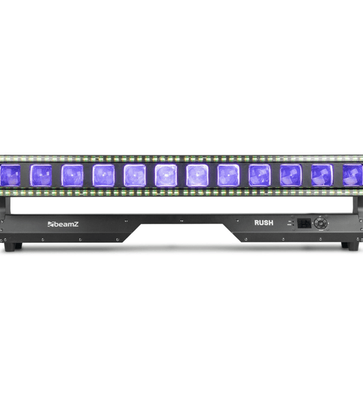 Beamz 152.180B Rush Led Moving Bar with Zoom 12 x 40W RGBW IP20 - 8715693341385