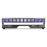 Beamz 152.180B Rush Led Moving Bar with Zoom 12 x 40W RGBW IP20 - 8715693341385
