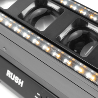 Beamz 152.180B Rush Led Moving Bar with Zoom 12 x 40W RGBW IP20 - 8715693341385