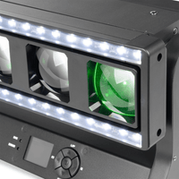 Beamz 152.180B Rush Led Moving Bar with Zoom 12 x 40W RGBW IP20 - 8715693341385