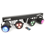 Beamz 153.236B Partybar 2PAR 3pcs 4 - in - 1 RGBW + 2 Jellymoon - 8715693301557
