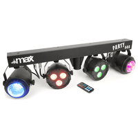 Beamz 153.236B Partybar 2PAR 3pcs 4 - in - 1 RGBW + 2 Jellymoon - 8715693301557