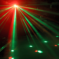 Beamz 153.728B LED 24 Butterfly 3X3w RGB 24Beam - 8715693292480