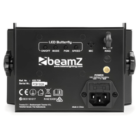 Beamz 153.728B LED 24 Butterfly 3X3w RGB 24Beam - 8715693292480