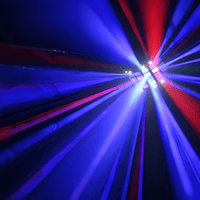 Beamz 153.728B LED 24 Butterfly 3X3w RGB 24Beam - 8715693292480