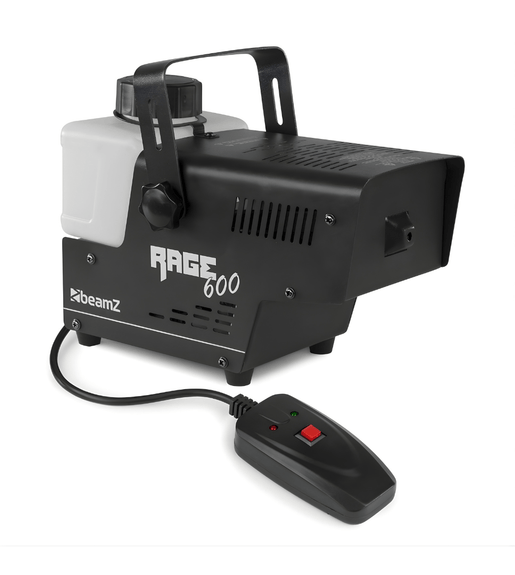 BeamZ 160.700/RAGE600I Smoke Machine with Remote Control, Wired - 8715693305814