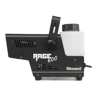 BeamZ 160.700/RAGE600I Smoke Machine with Remote Control, Wired - 8715693305814