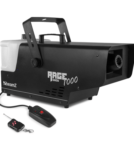 Beamz 160.725B Rage 1000 Snow Machine - 8715693305890