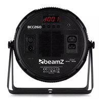BEAMZ BCC260 LED FLAT PAR 27x 4W RGBAW - UV - 8715693354461
