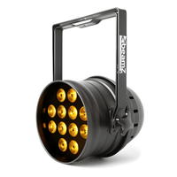 Beamz BPP200 LED Par 64: 12x18W, UV and Full Color Mixing - 8715693284331