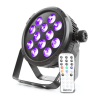 Beamz BT300 LED Flat PAR 12x10W 6 - IN - 1 LEDs - 8715693284430