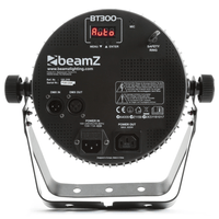 Beamz BT300 LED Flat PAR 12x10W 6 - IN - 1 LEDs - 8715693284430