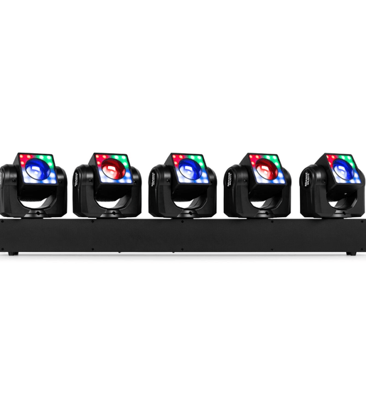 Beamz GALAXY5/150.428B Moving Head Bar 5x40W - 8715697044004