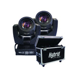 BeamZ HMH 230 Disco Moving Heads x2 in Flightcase - 8533626257574