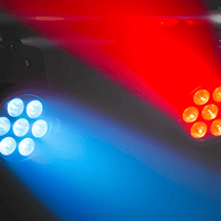BeamZ LED Par Can BAC404 PRO PAR 4x 18W 6 - 1 HEX DMX IR - 8715693284232