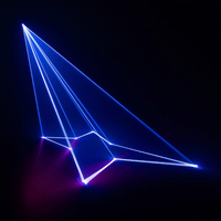 Beamz LEDA/152.824B Animation Laser RGB 1.2W - 8715693353341