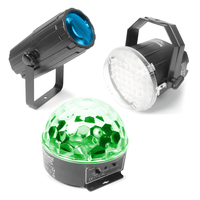 BeamZ Light Package 1 - Moonflower, Mini Star LED Ball & Strobe - 8715693267259