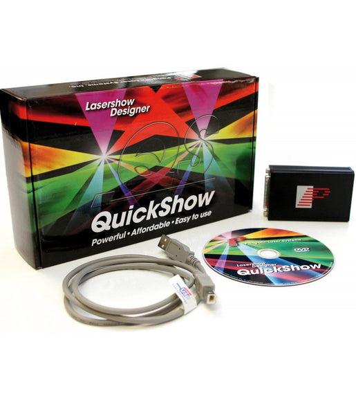 Beamz Pangolin Quickshow / Flashback 3 Laser Control Software - 8715693277388