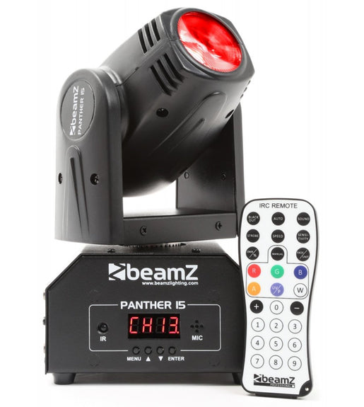 Beamz Panther 15 Led Beam Moving Head - 8715693284300
