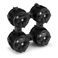 Beamz Pro NEUTRON-DOT/151.524B TM Led Linkable Light 1X 60W WW+AMBER+RGB IP65 - 8715693341171
