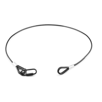 Beamz SAF65B/853.308B Safety Cable 95CM X 5MM 65Kg - 8715693340952