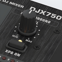 Behringer DJX750 Pro DJ 5 Channel Mixer with Advanced Digital Effects - 4033653130356