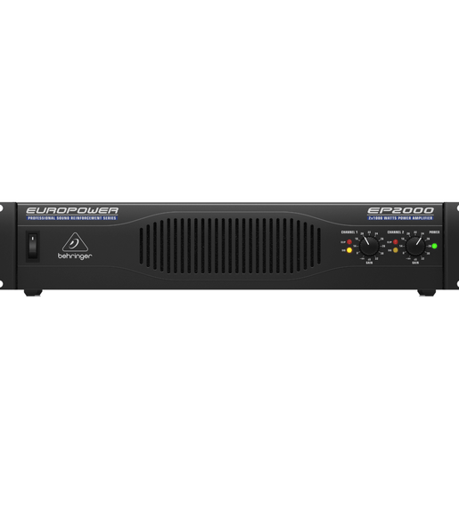 Behringer EP2000 Europower | 2000W 2 - Channel Power Amplifier - 4033653070072