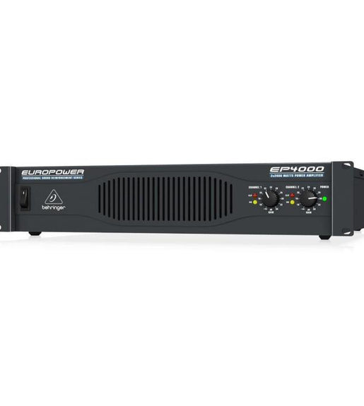 Behringer EP4000 Power Amplifier 2 x 2000w RMS 4ohm Accelerated Transient Response Bridgeable - 689076150514