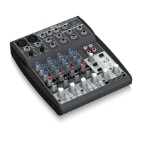 Behringer Xenyx 802 | 8 - Channel Analog Streaming Mixer - 