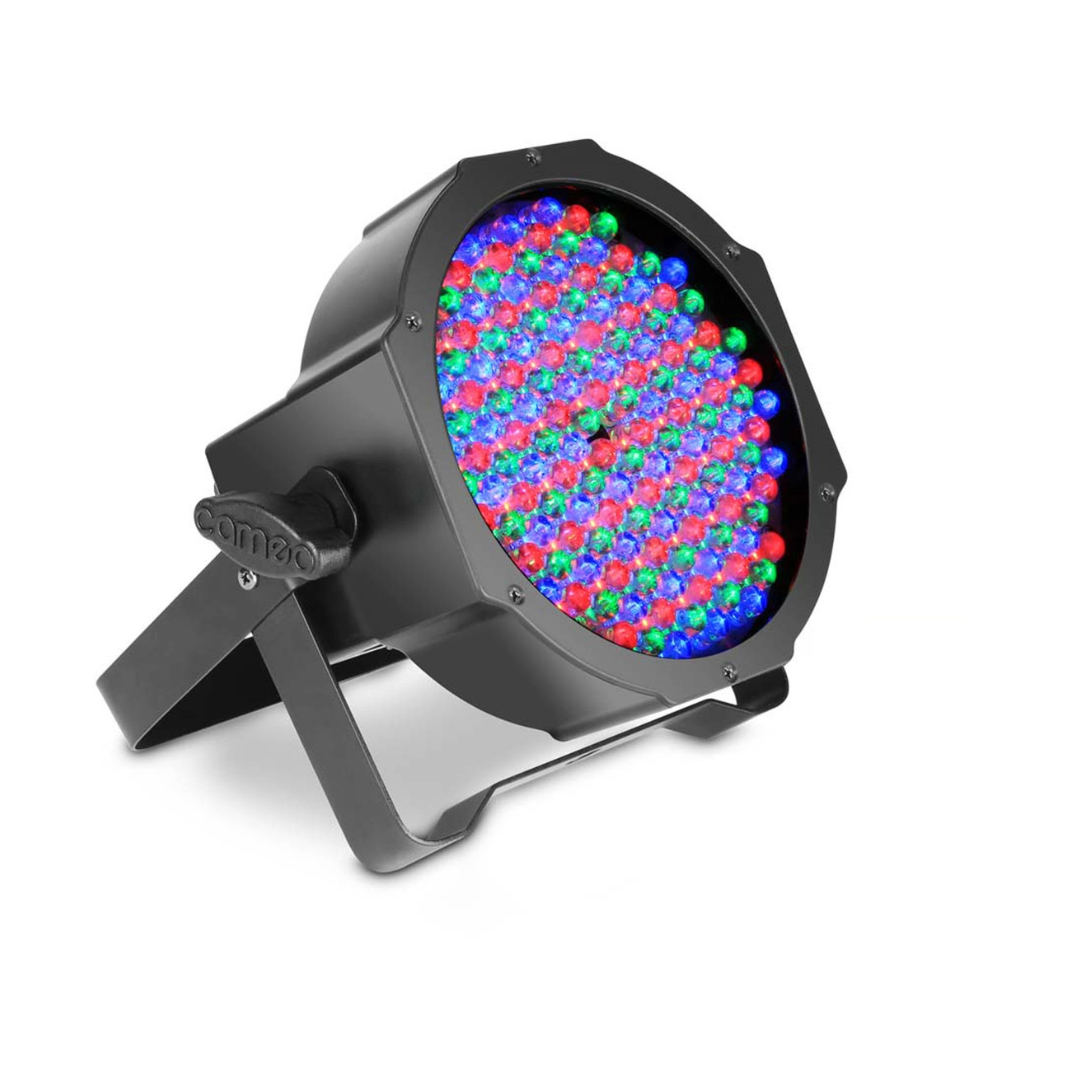 Cameo CLPFLAT1RGB LED Flat PAR Can | 144 x 10mm RGB High-Intensity LED ...