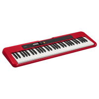 Casio CT - S200 Casiotone 61 - Key Portable Keyboard (Red) - 4971850314943