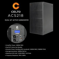 CELTO Acoustique ACS10 with ACS18 COMBO/ PACCEL009 - 8622365638822