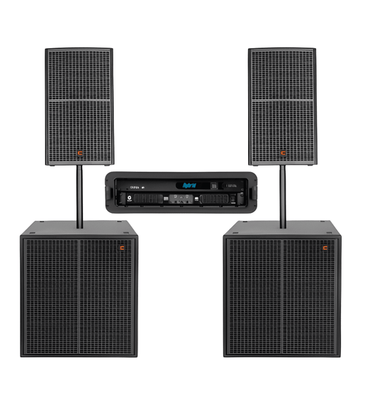Celto Acoustique CT15V / CSW118V + DSP24 Active PA System Combo - 