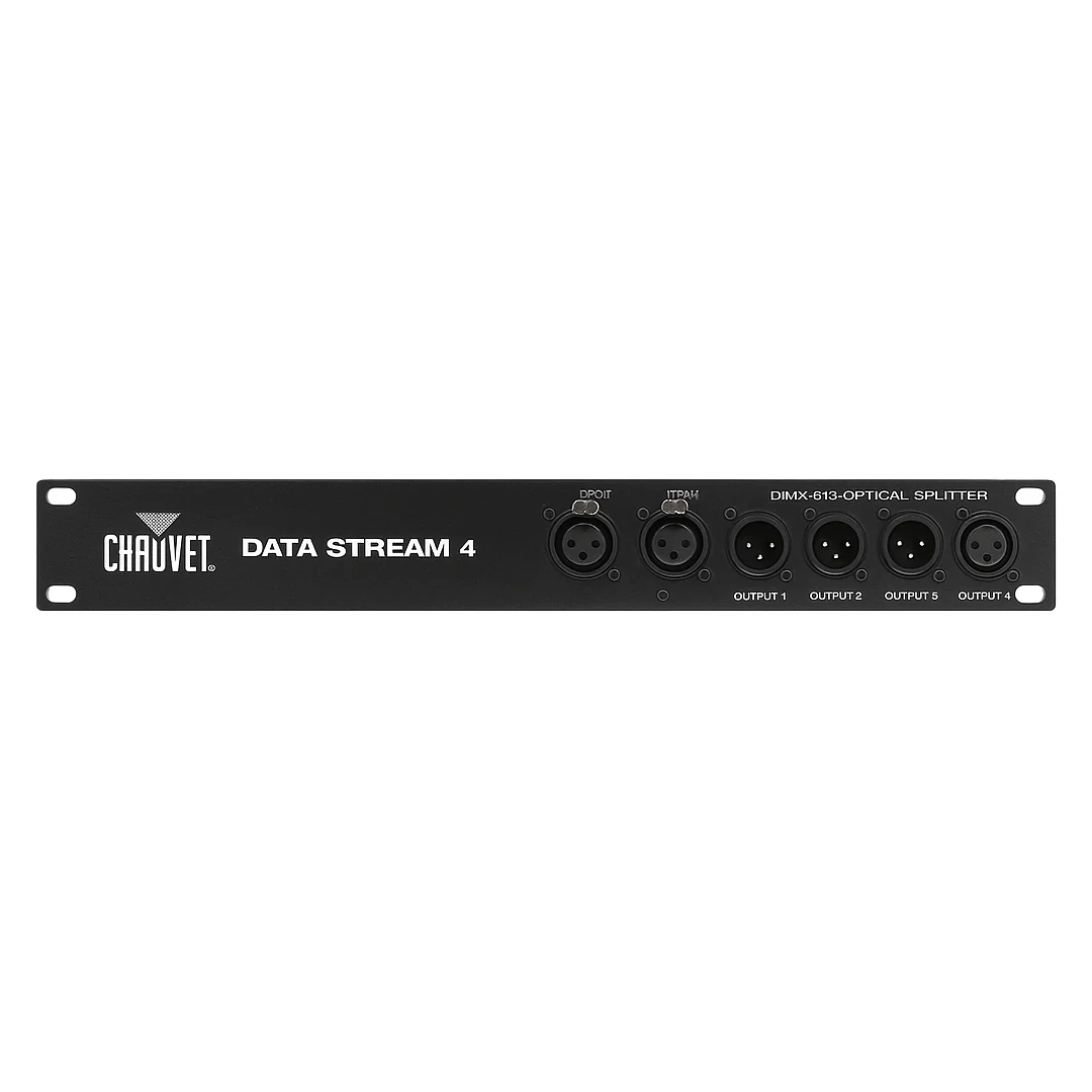Chauvet Data Stream 4 DMX-512 Optical Splitter Light Controllers - Philtron