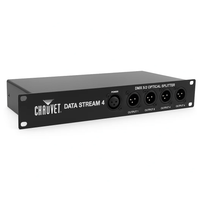 Chauvet Data Stream 4 DMX - 512 Optical Splitter - 781462202828