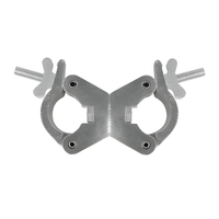 Chauvet DJ CTC 50 HCN BLK Half - Coupler 2 - inch Lighting Clamp - 0781462214012