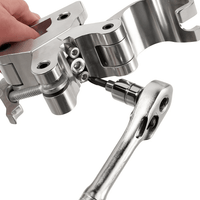 Chauvet DJ CTC 50 HCN BLK Half - Coupler 2 - inch Lighting Clamp - 0781462214012