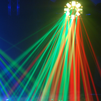 Chauvet DJ Swarm 5 FX | 3 - in - 1 LED Effect Light with Laser & Strobe - 781462222291