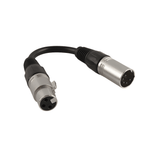 Chauvet DMX3F5M – 5 - Pin Male to 3 - Pin Female DMX Adapter Cable - 00781462203511