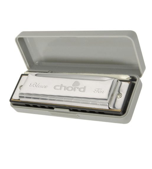 Chord 175.688UK 10 - Hole Harmonica in the Key of F - 5015972202135