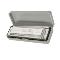 Chord 175.688UK 10 - Hole Harmonica in the Key of F - 5015972202135