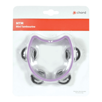 Chord Mini D Tambourine Lilac - 05015972094013